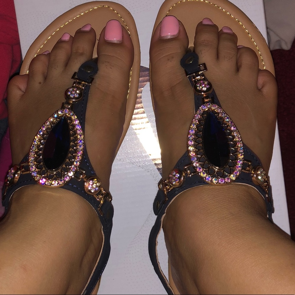 Gorgeous Swavroski Sandals